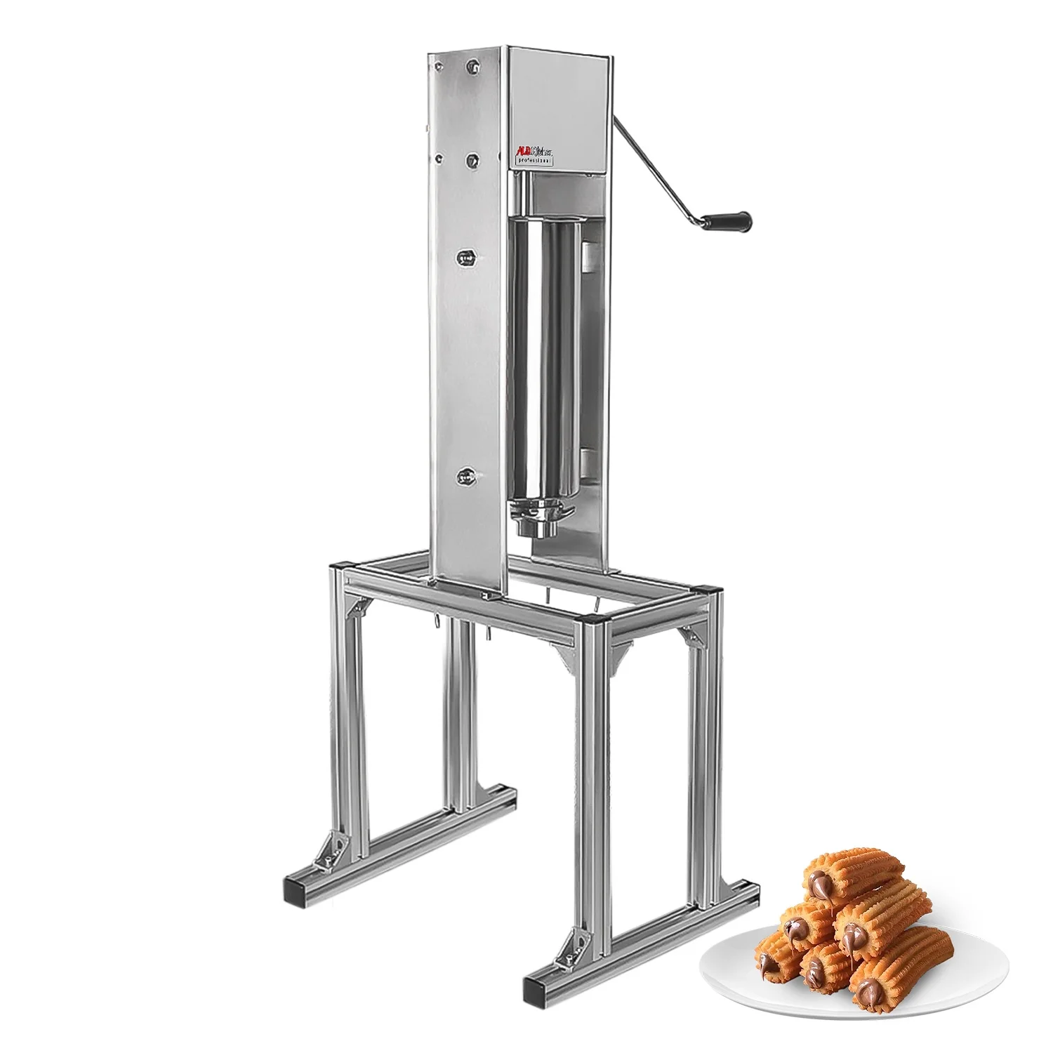 ALDKitchen Churro Maker with a Working Stand | No plug | 5L | Manual Churro Machine | No Fryer