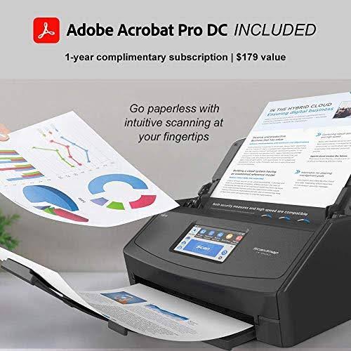Fujitsu ScanSnap iX1500 Deluxe Scanner (Black)