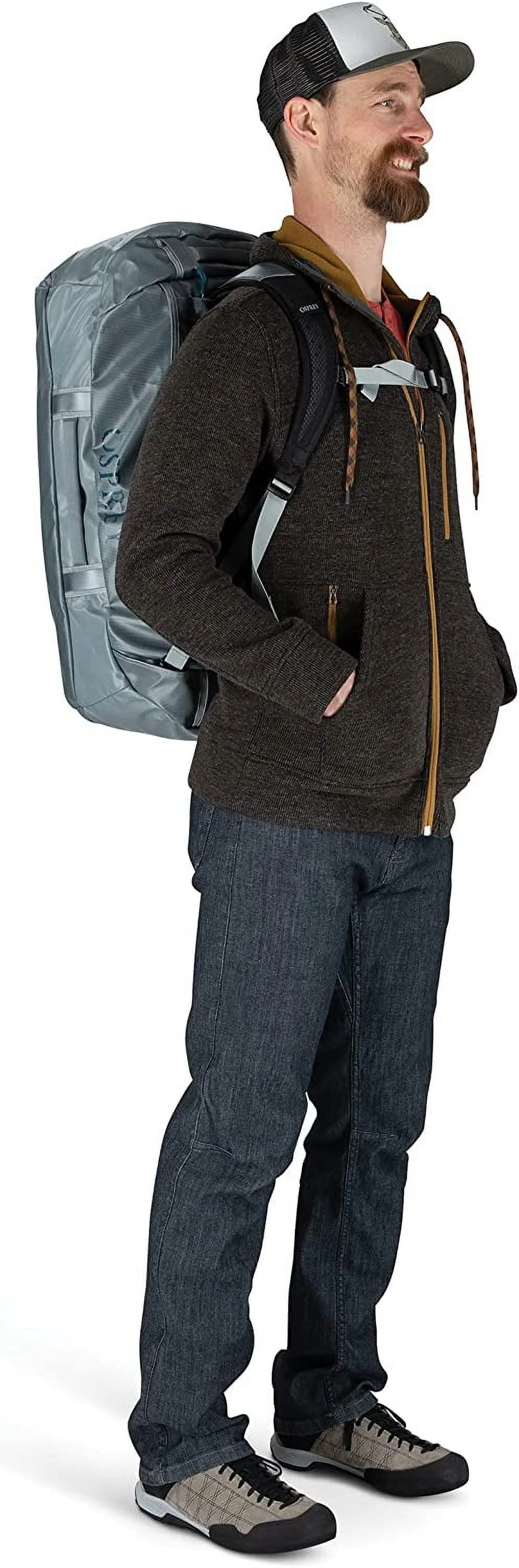 Osprey Transporter 65 Color: Smoke Grey, Size: O/S