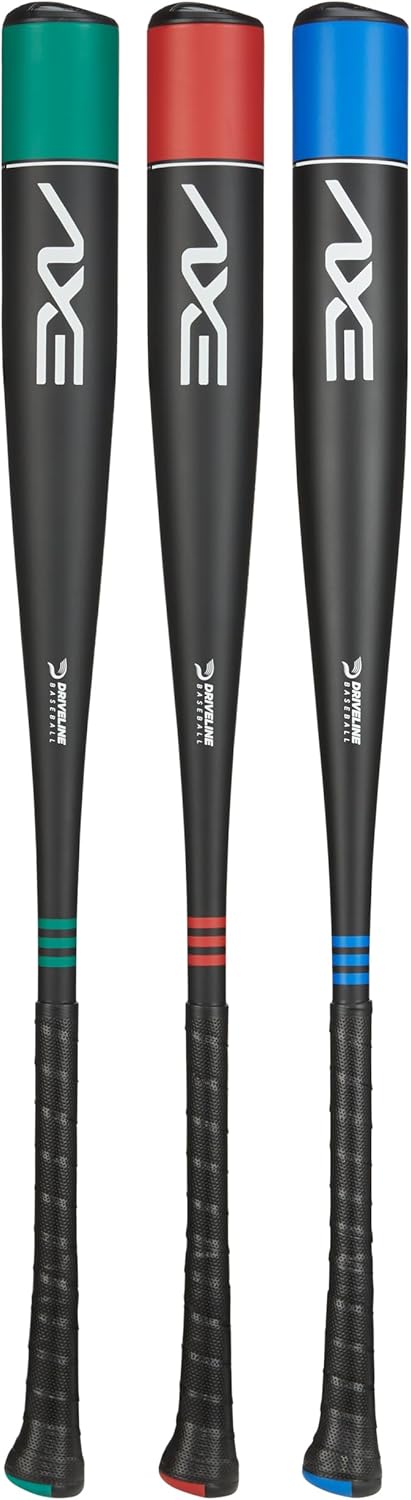 Axe | Speed Trainers | 3-Pack Weighted Baseball Bat Hitting Sytem | Powered by Driveline Baseball | Flared Handle | 32 Inch