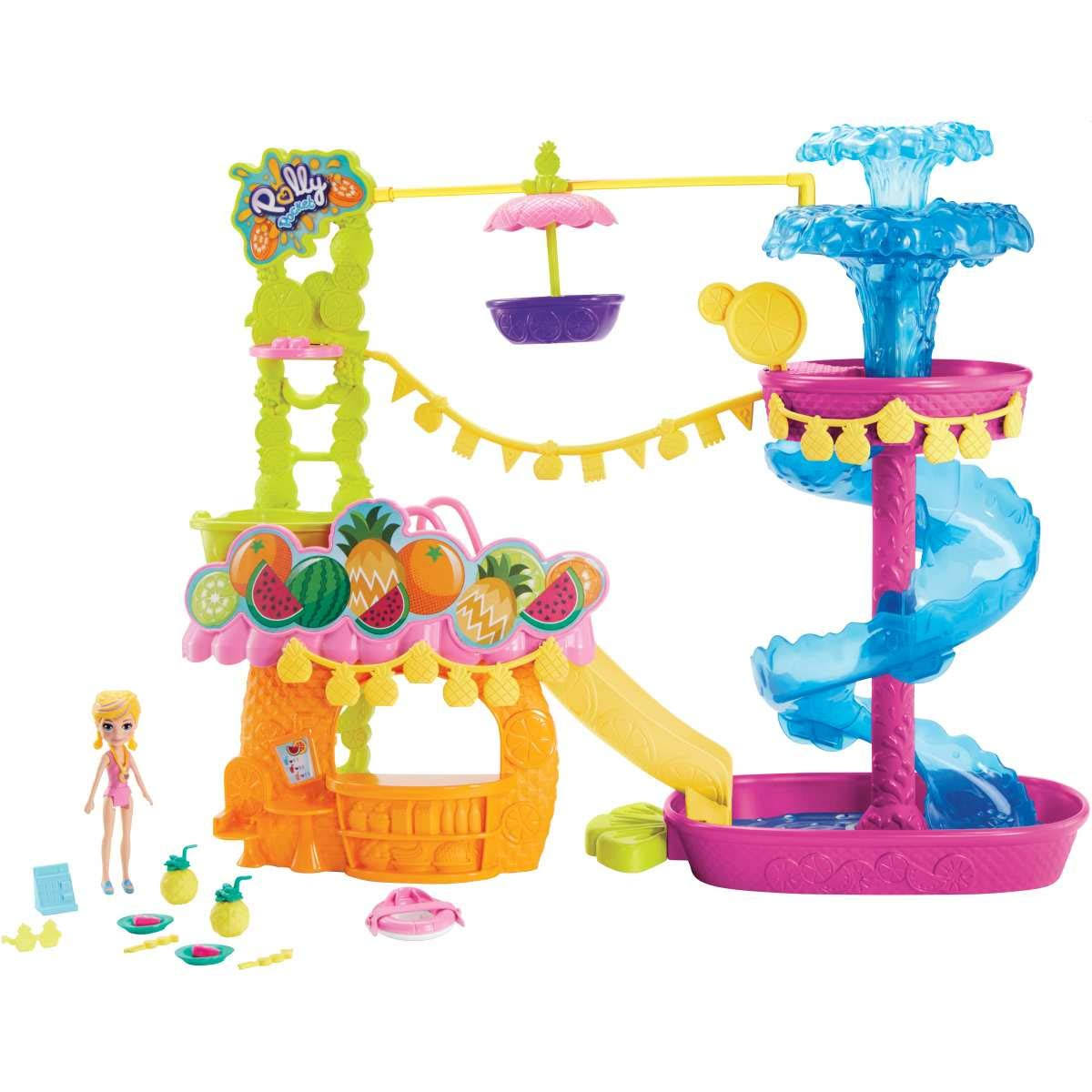 Mattel Polly Pocket Citrus Splash Water Park