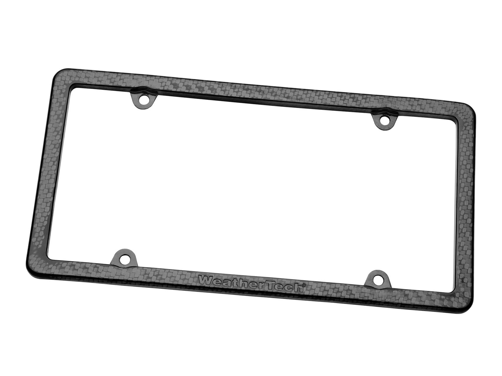 WeatherTech 8ALPCF4 Carbon Fiber License Plate Frame