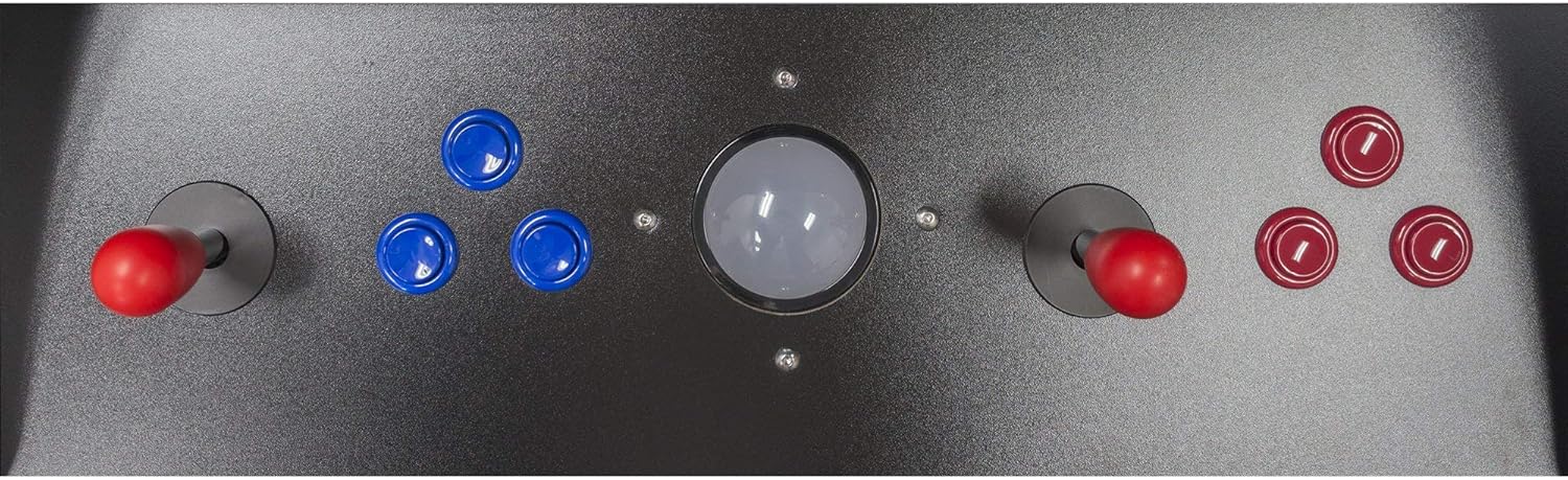 Creative Arcades Full-Size Commercial Grade Cabinet Arcade Machine | 60 Classic Games | 2 Stools | 3-Year Warranty