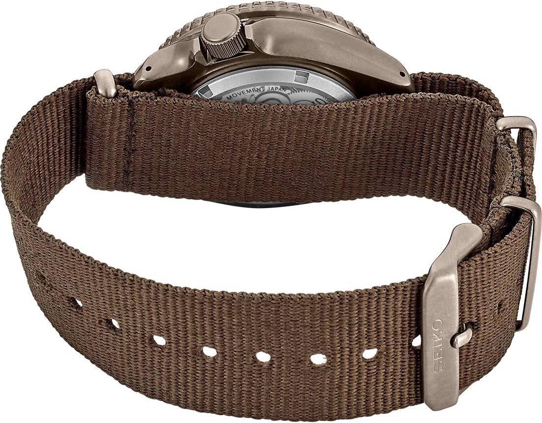 SEIKO SRPD85 5 Sports Men's Watch Brown 42.5mm Stainless Steel