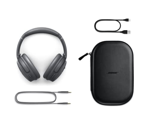 Bose QuietComfort 45 Bluetooth Wireless Noise Cancelling Headphones - Triple Black (Renewed)
