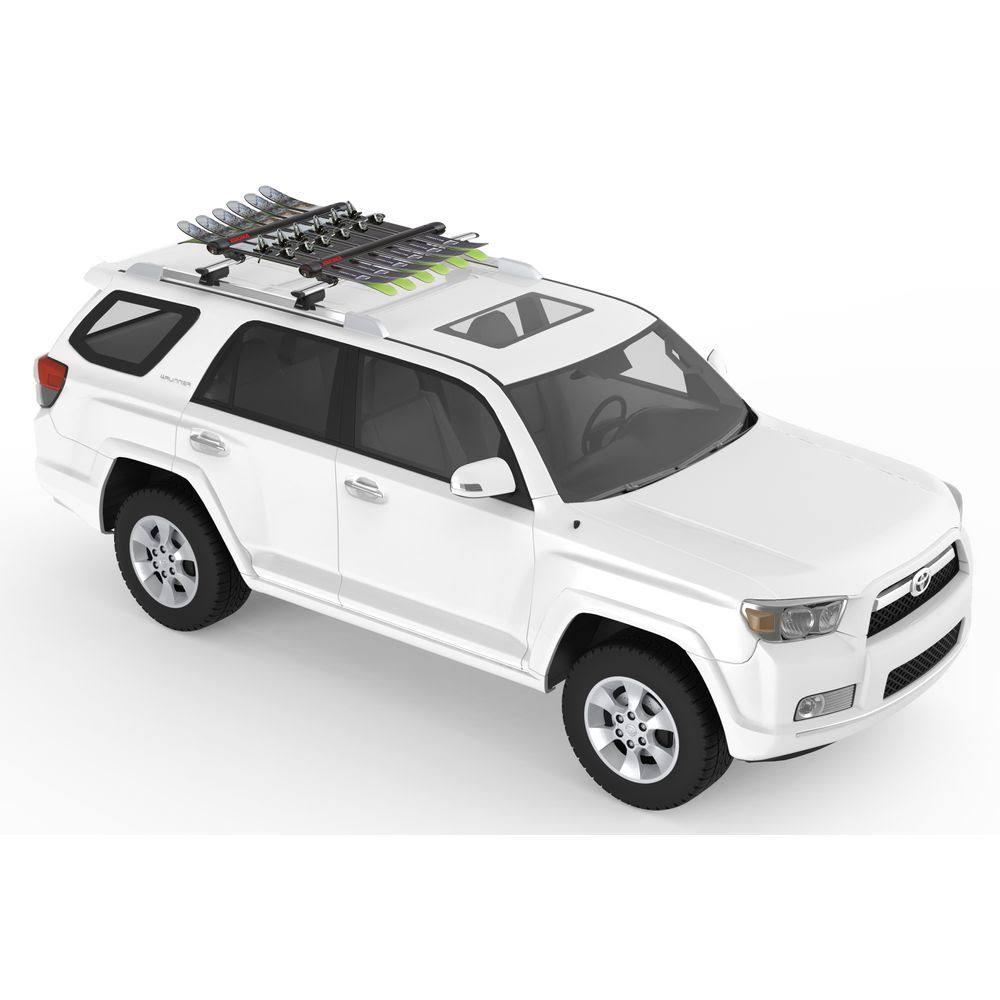 Yakima Fatcat Evo 4 Ski Rack, Black