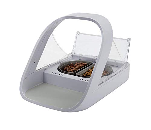 Sure Petcare -SureFlap - SureFeed - Microchip Pet Feeder - Selective-Automatic Pet Feeder Makes Meal Times Stress-Free, Suitable for Both Wet and Dry Food - MPF001