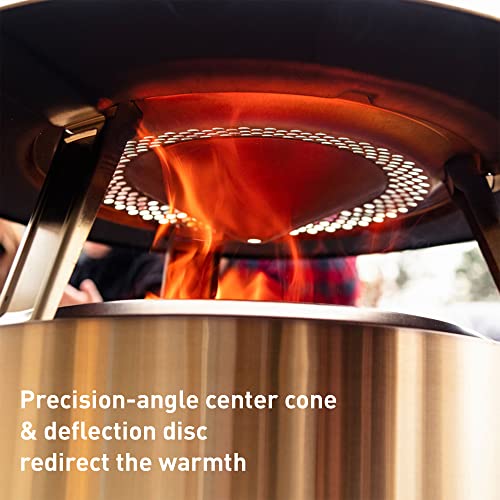 Solo Stove Bonfire 25 Inch Heat Deflector - Enhance Warmth and Comfort for Your Fire Pit - Durable 304 Stainless Steel - Maximizes Heat Radius - Long-Lasting Camping Essentials, 7 lbs