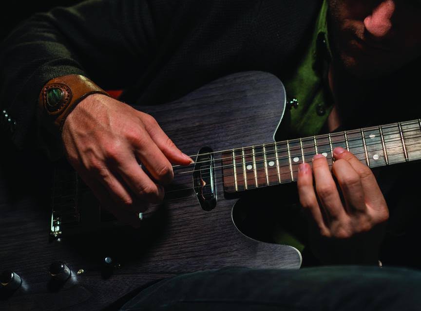 Michael Kelly 54OP Electric Guitar, Black