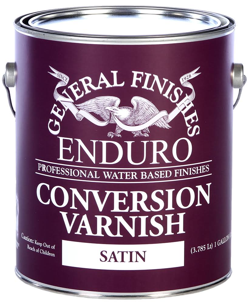 General Finishes Water Based 2K Conversion Varnish Flat Gallon