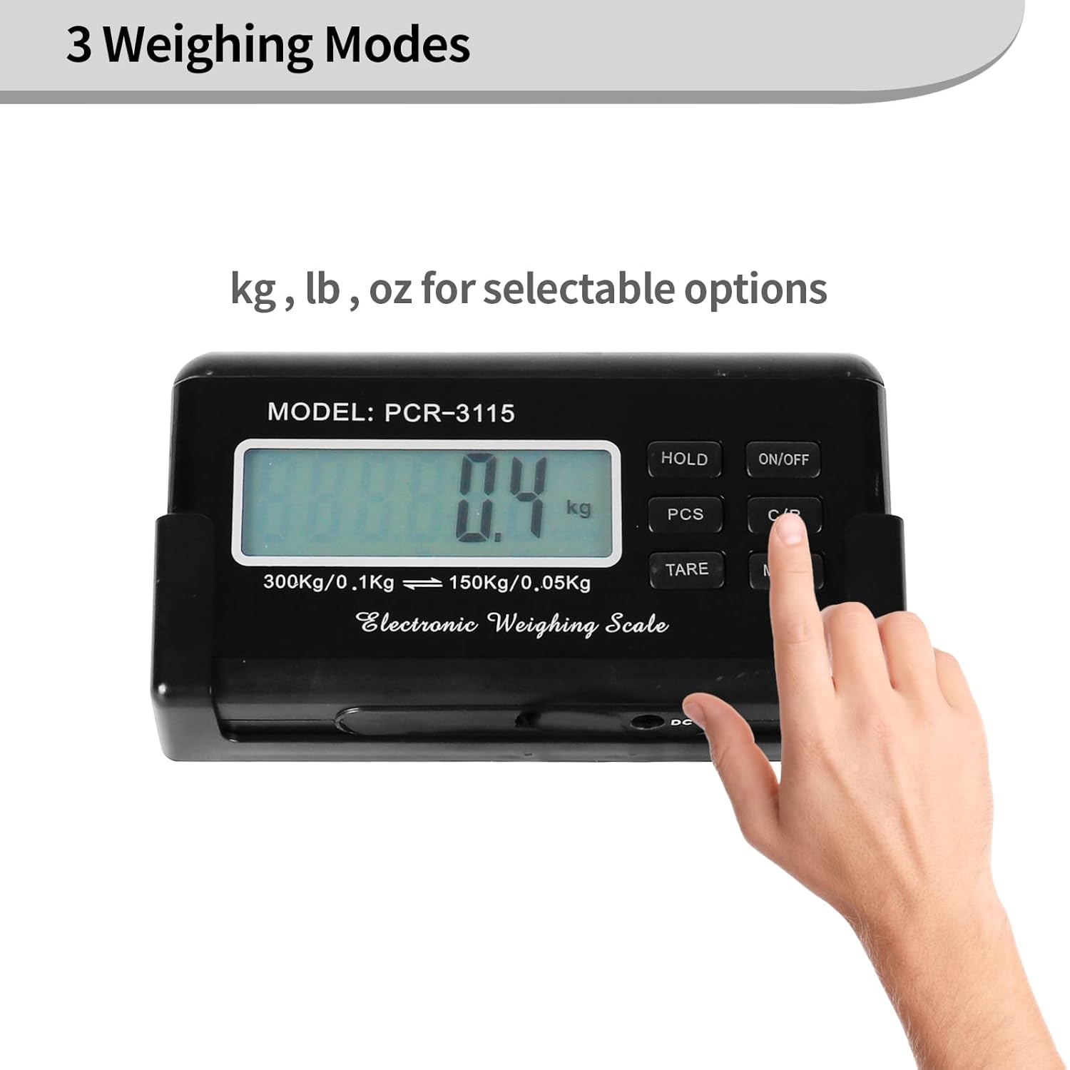 Digital Livestock Scale 660Lbs x 0.2Lbs,21'' x 17'' Veterinary Scale Pet Vet Scale Stainless Steel Platform Animal Scale,Electronic Postal Scale, Industrial Floor Scale