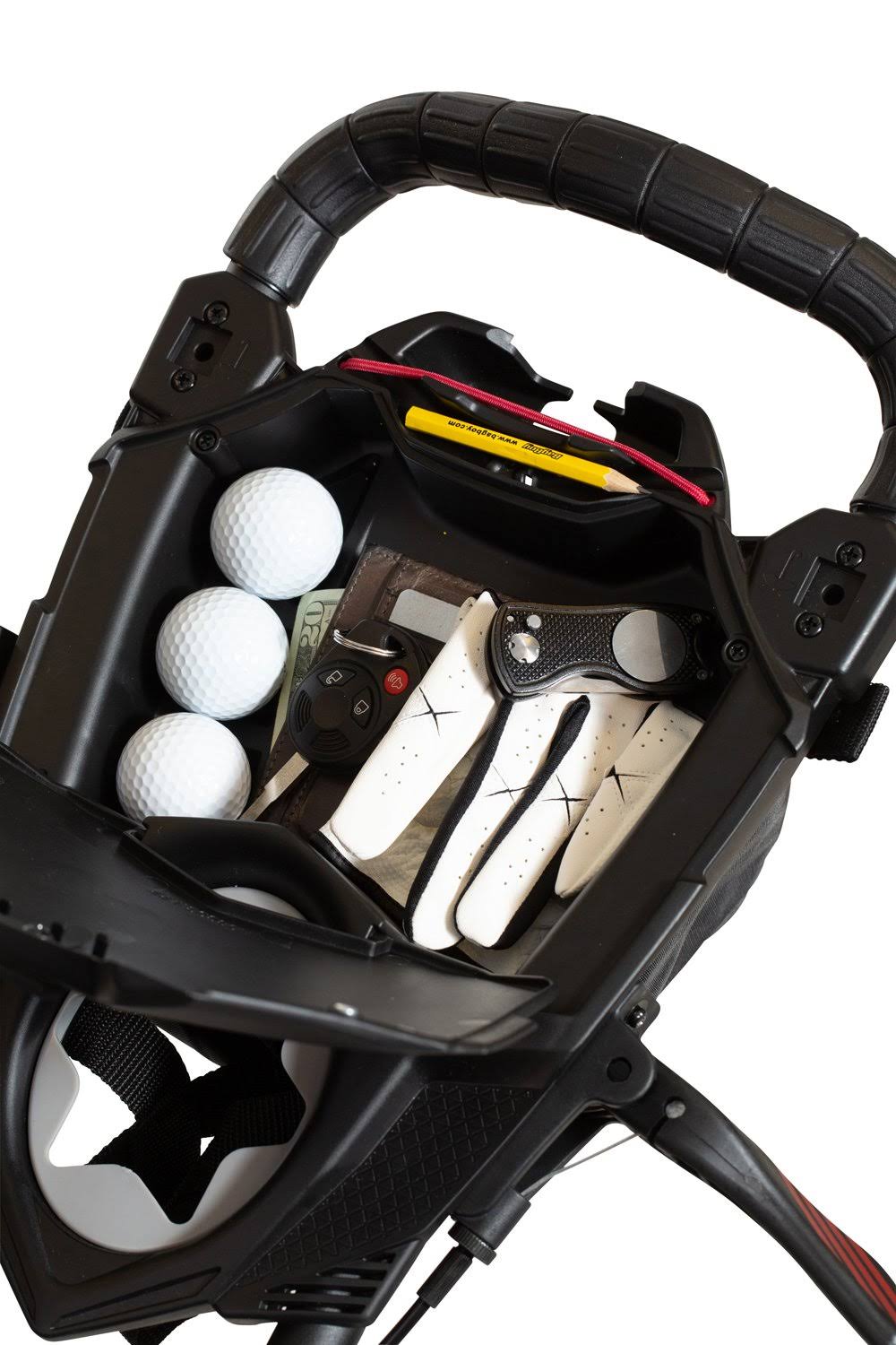 Bag Boy Nitron Auto-Open Push Cart Graphite/Charcoal