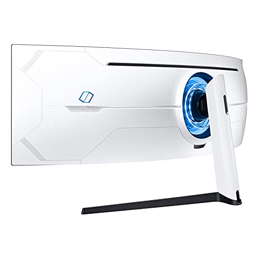 SAMSUNG 49 inch Gaming Monitor, Ultrawide Curved Monitor, 240hz 1ms, Quantum Mini LED, G-Sync, Monitor Adjustable Height, HDR 2000, Odyssey Neo G9, G95NA (LS49AG952NNXZA) (Renewed)