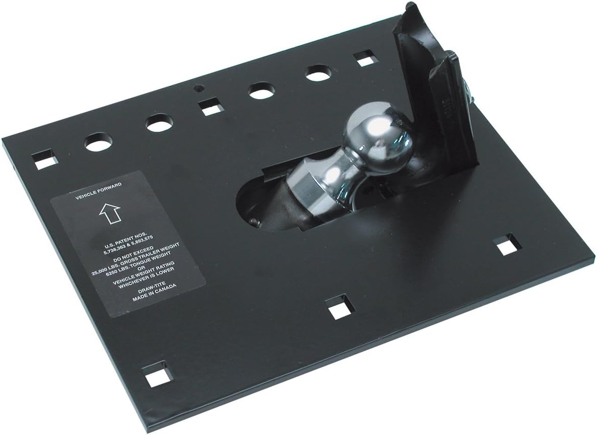 Draw-Tite 8339 Fold-Down Gooseneck Hitch - 25,000 lbs. Load Capacity