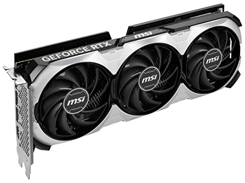 MSI GeForce RTX 4060 Ti Ventus 2X Black 8G OC Graphics Card -NVIDIA RTX 4060 Ti, 8GB GDDR6 Memory, 18Gbps, PCIe 4.0, DLSS3