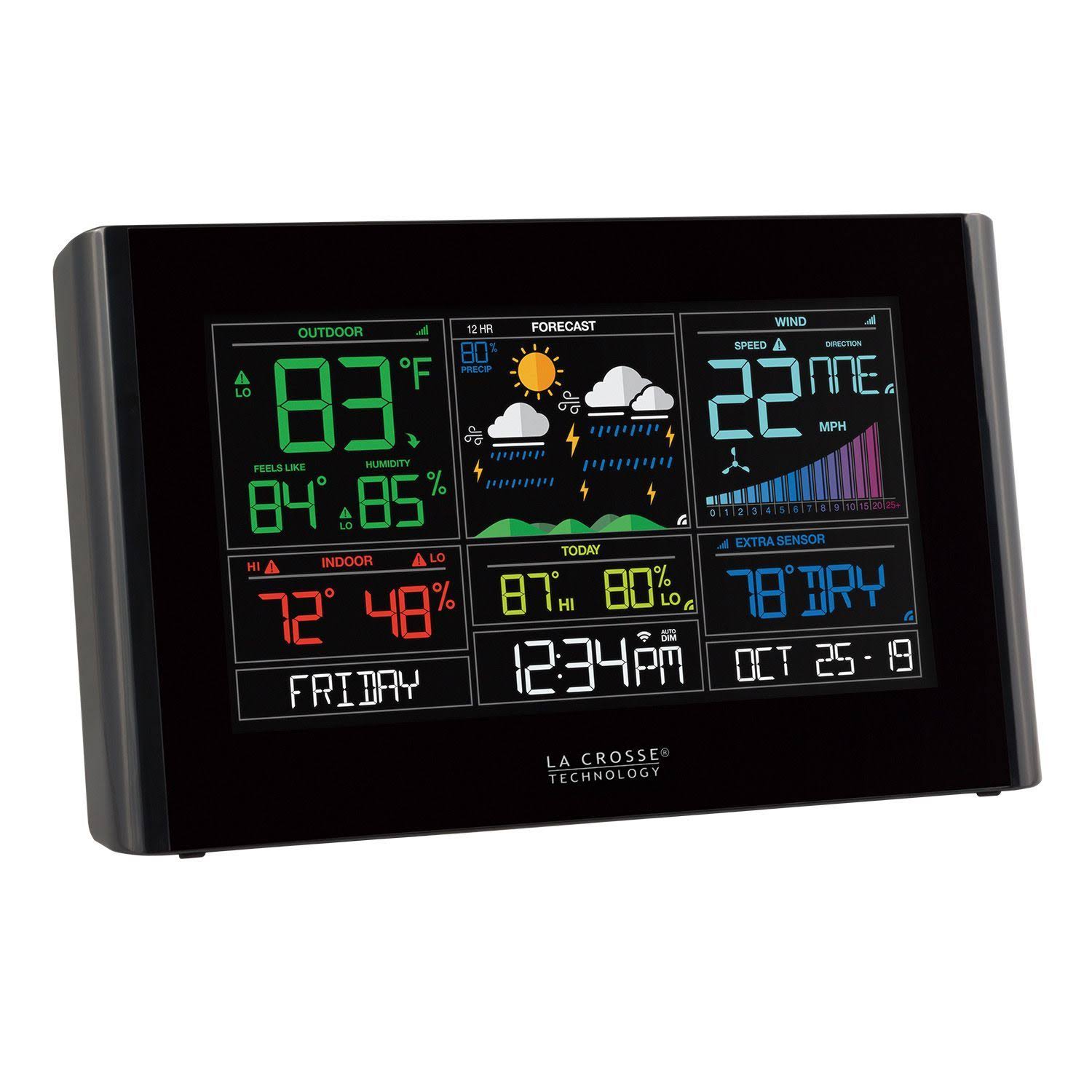 La Crosse Wi-Fi Wind u0026 Weather Station with AccuWeather Forecast