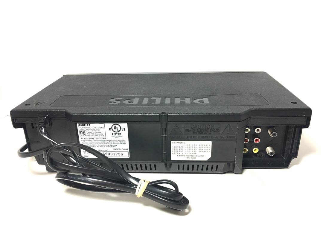Philips VR620CAT21 Video Cassette Recorder 4-Head HiFi Stereo VCR