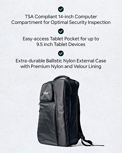 Solid Sitka Travel Guitar – OF422 Traveling Acoustic-Electric Guitar with Collapsible Patented System – Portable Backpack Case (Overhead)