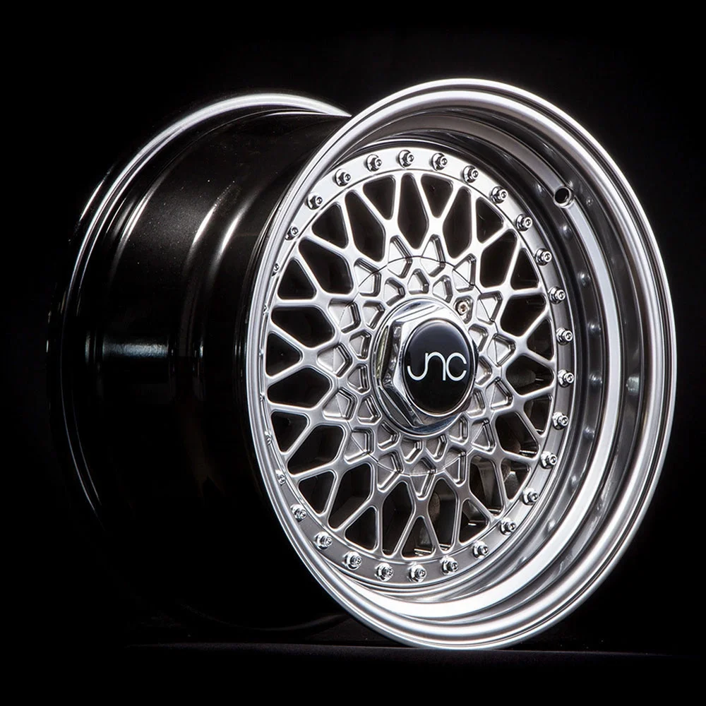 For 15x8 inch (1 Single Wheel Only) JNC Wheels - 15" JNC004 Hyper Black Rim - 5x100/5x114.3 JNC Wheels-31333110220