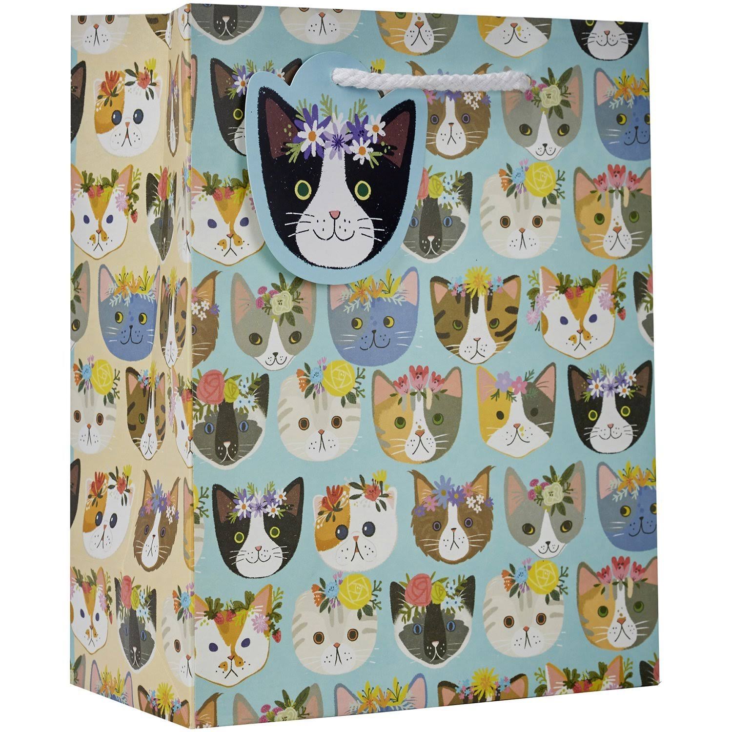 Medium Gift Bags, Pretty Cats (30 Pieces)