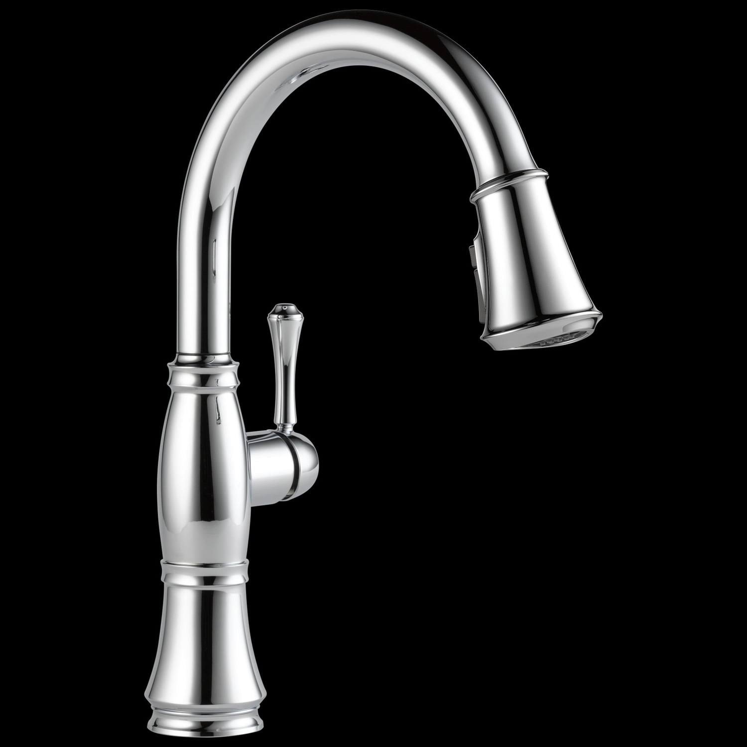 Delta 9197-DST Cassidy Chrome Single Handle Pull Down Kitchen Faucet