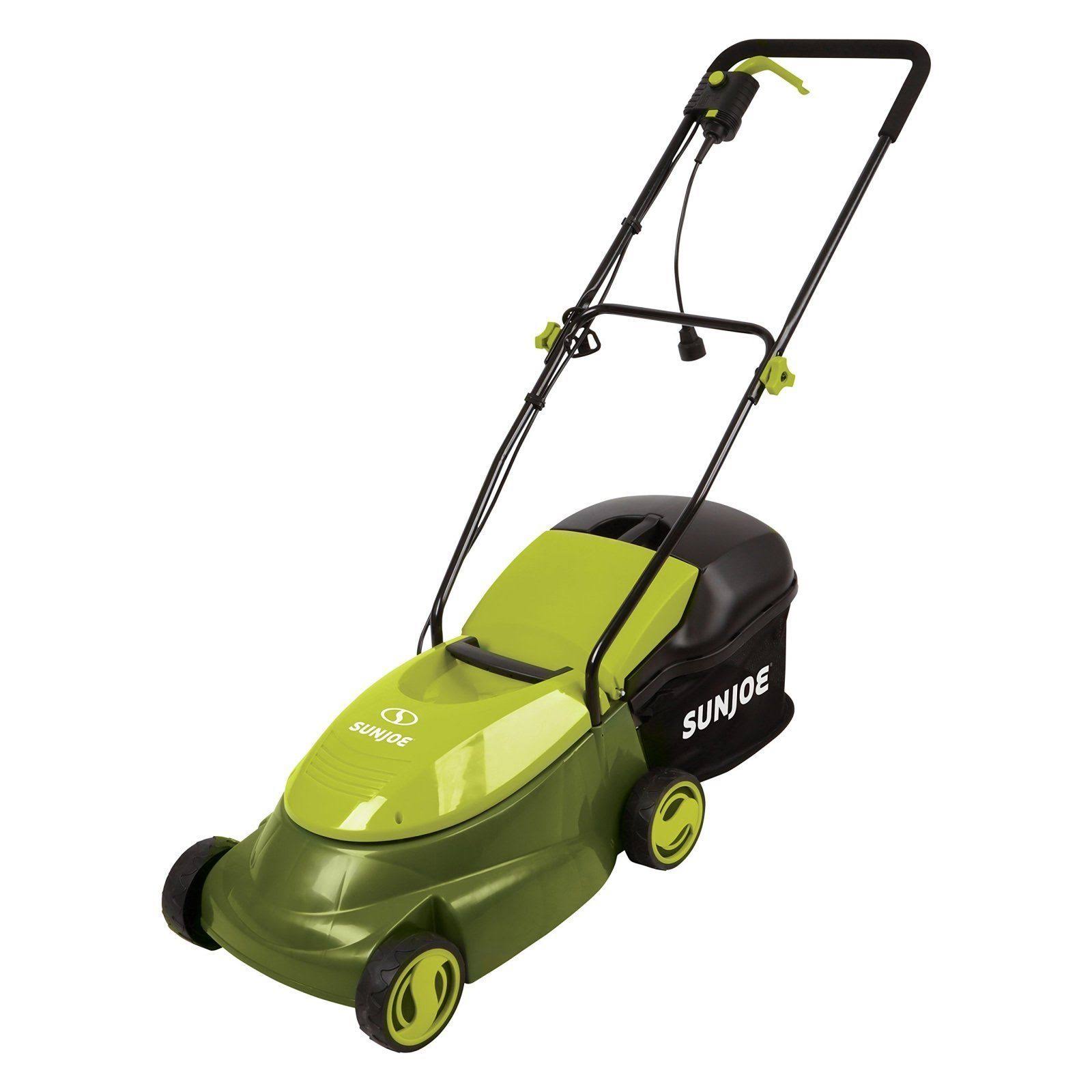 Sun Joe MJ401E Mow 14-inch 12 Amp Electric Lawn Mower with Grass Bag