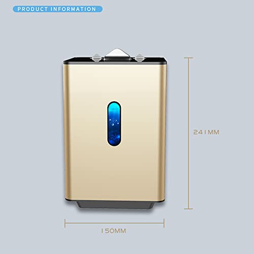 Portable Hydrogen Generator, Dual-Output H2 Inhalation Machine, 99.99% High Purit Low Noise, PEM Water Electrolysis Ionizer, for Home Travel Gym Airport