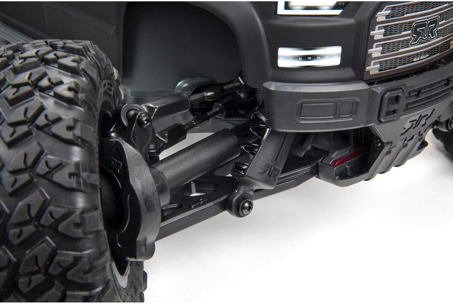 ARRMA 1/10 BIG ROCK 4X4 V3 3S BLX Brushless Monster RC Truck RTR (Transmitter and Receiver Included, Batteries and Charger Required), Black, ARA4312V3