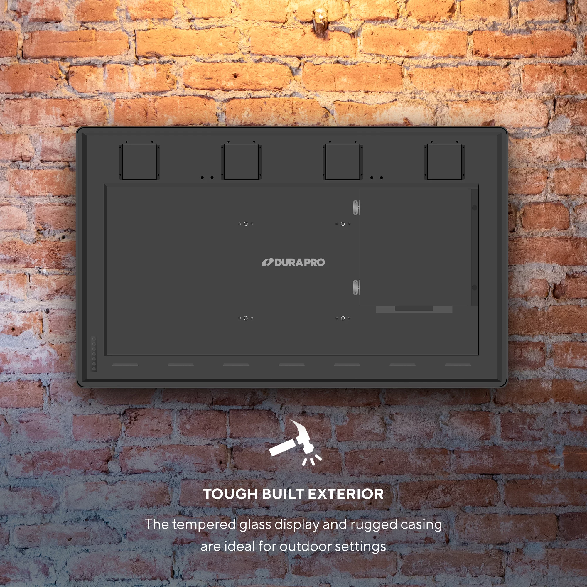 Suncast 43" Outdoor Partial Shade 4K UHD LED TV with Waterproof Remote + Compatible Wall Mount (SNCT4300)
