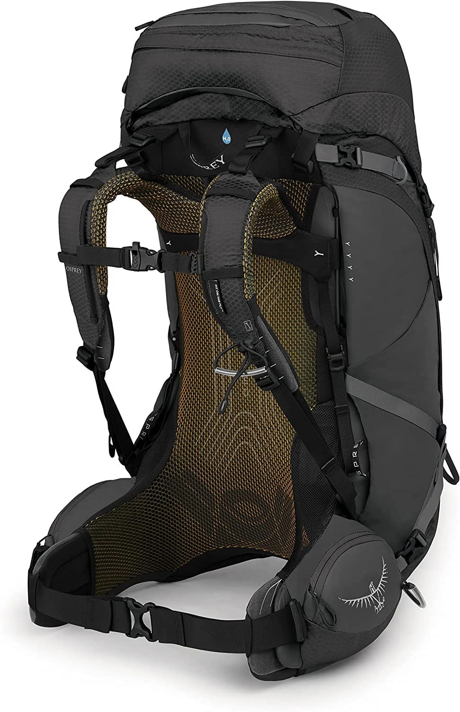 Osprey Atmos AG 50 Backpack Color: Black, Size: L/XL