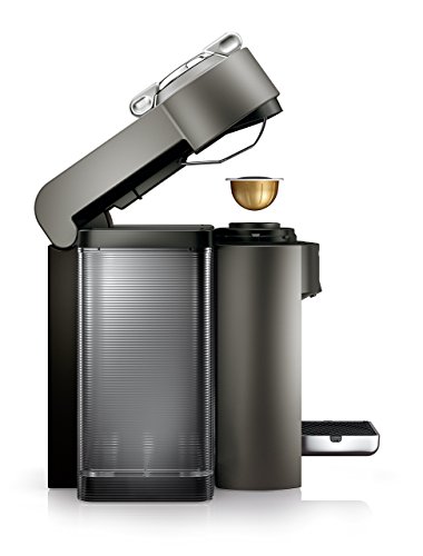 Nespresso Vertuo Coffee and Espresso Maker by De'Longhi, Graphite Metal