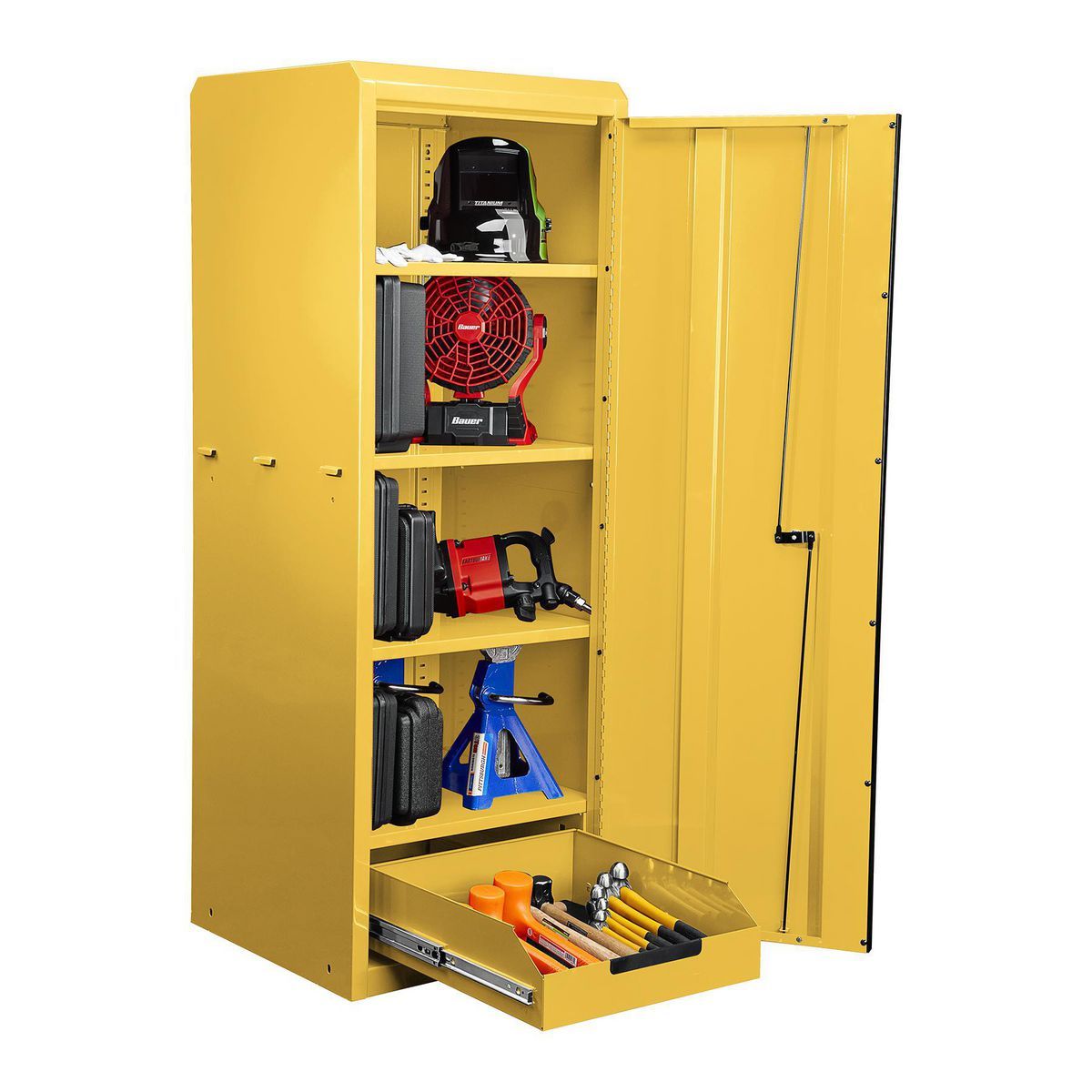 U.S. GENERAL 22 in. End Locker, Series 3, Blue