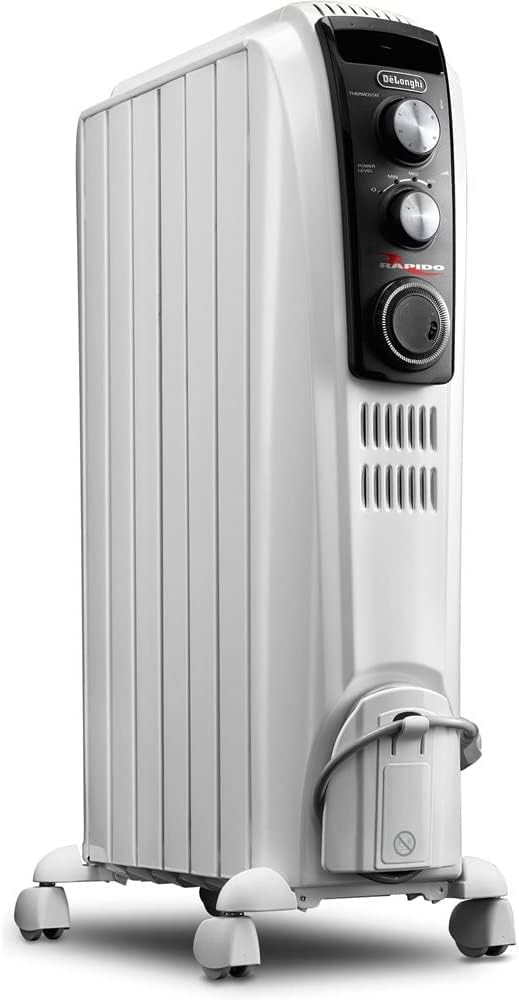 TRD40615T Full Room Radiant Heater Heater-Mechanical-TRD40615T, 10 w x 15 d x 26 h, White