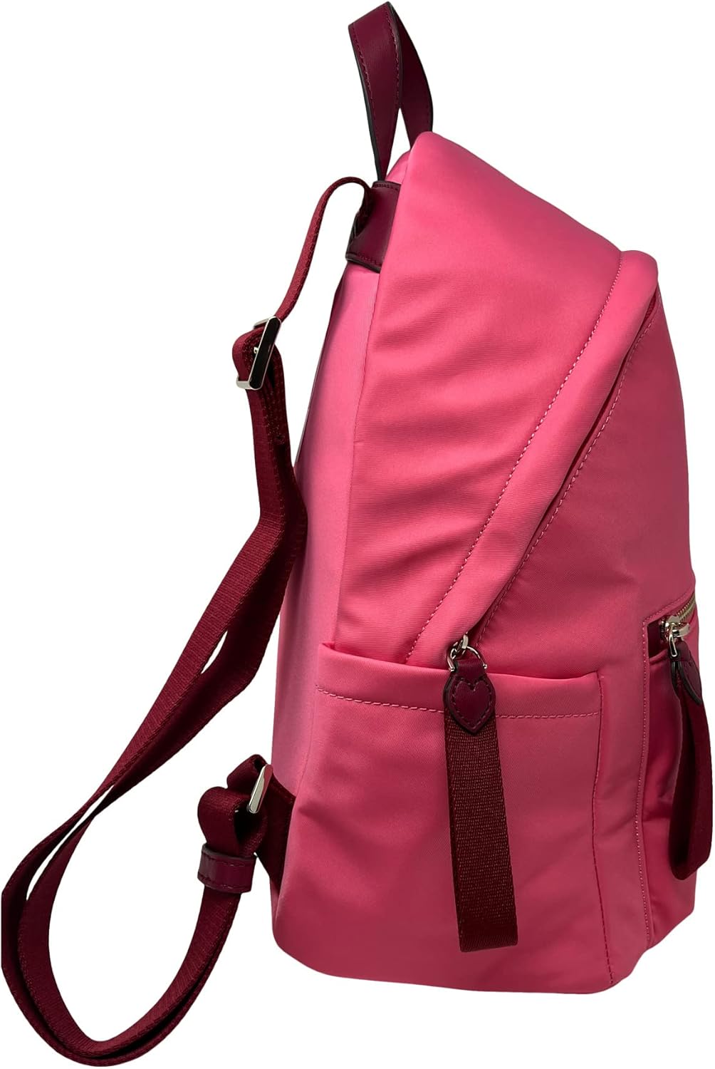 Kate Spade New York Chelsea Medium Nylon Backpack, Deep Dahlia (WKR00556-651)