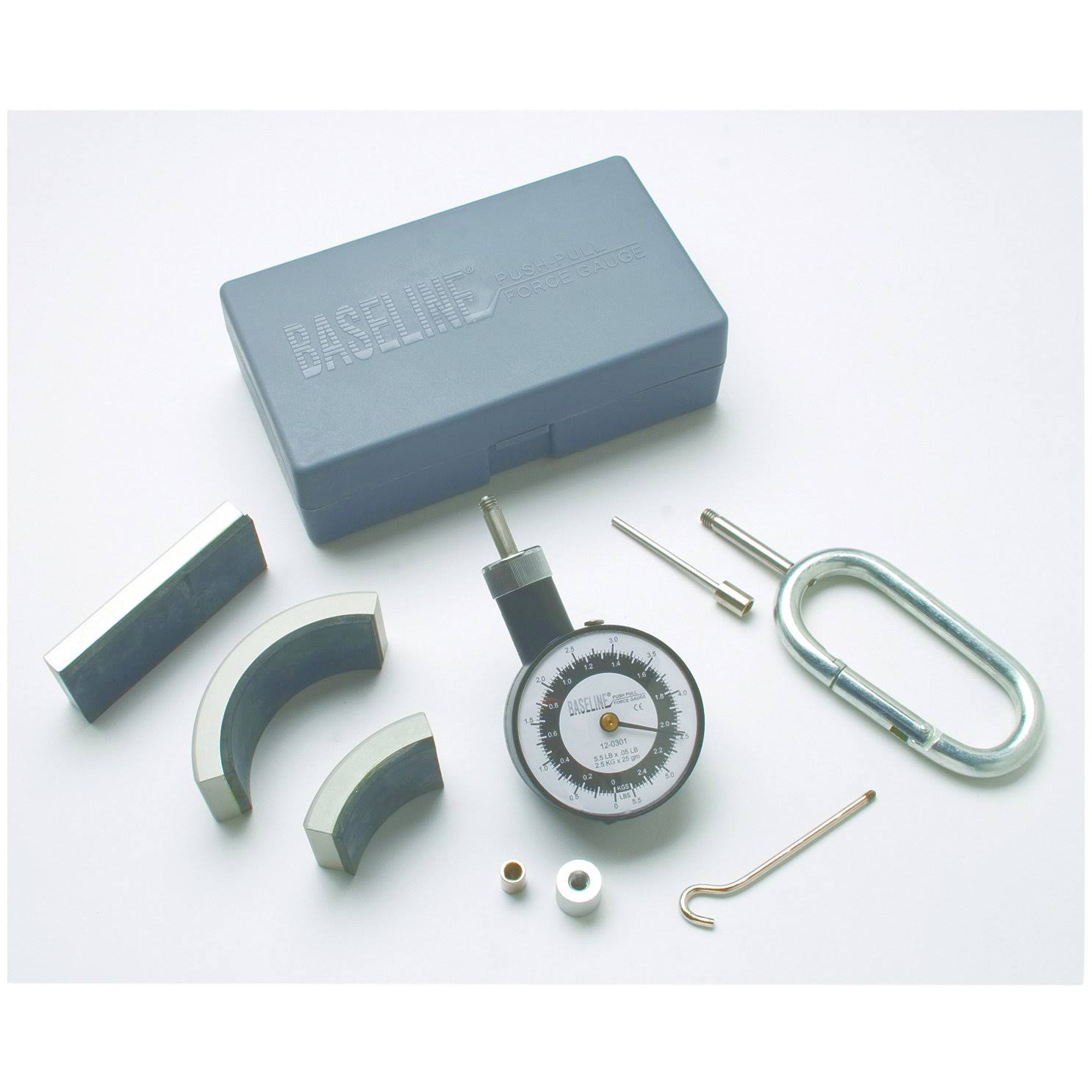 Baseline Mechanical Push-Pull Dynamometer, 60 lb. Capacity
