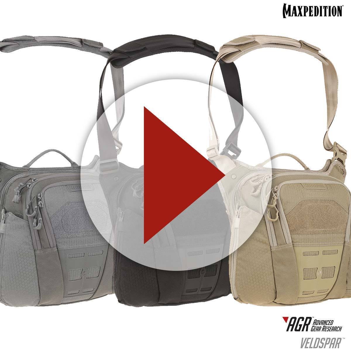 Maxpedition Veldspar Shoulder Bag Gray