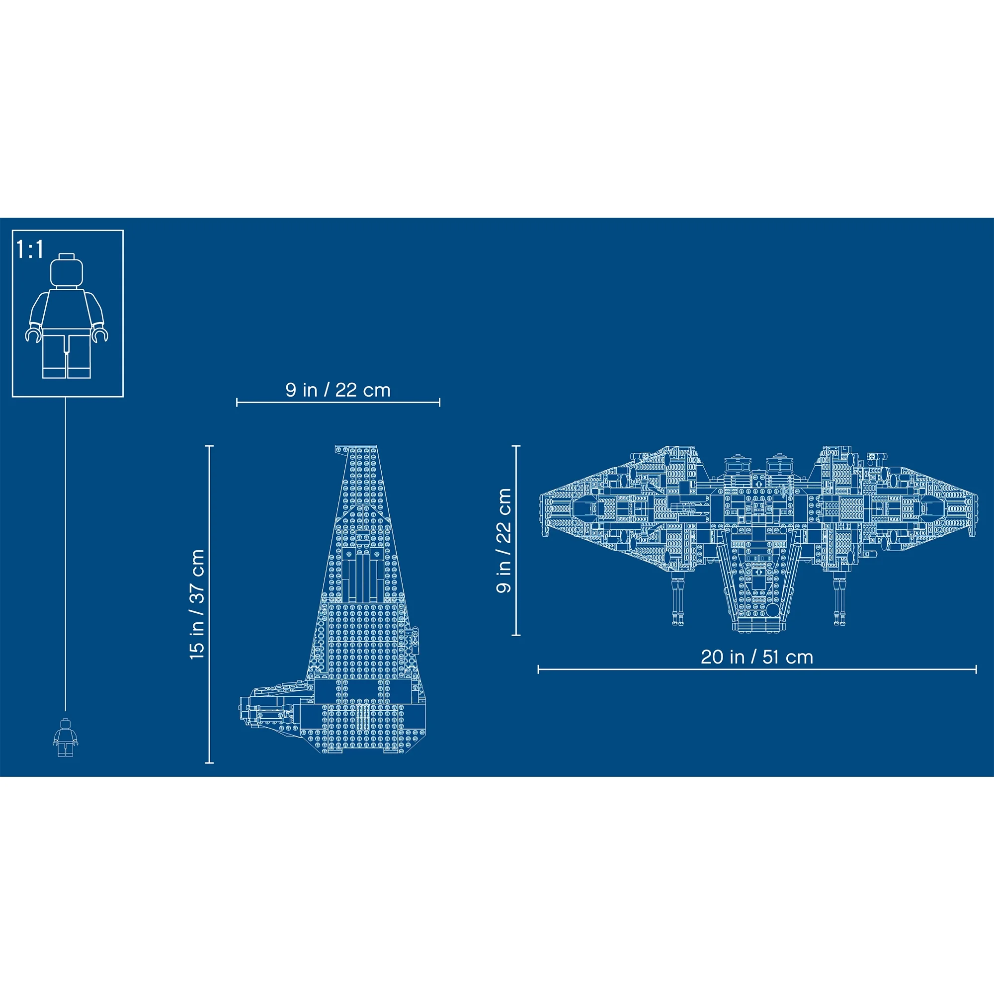 LEGO Star Wars: The Rise of Skywalker Kylo Ren's Shuttle 75256