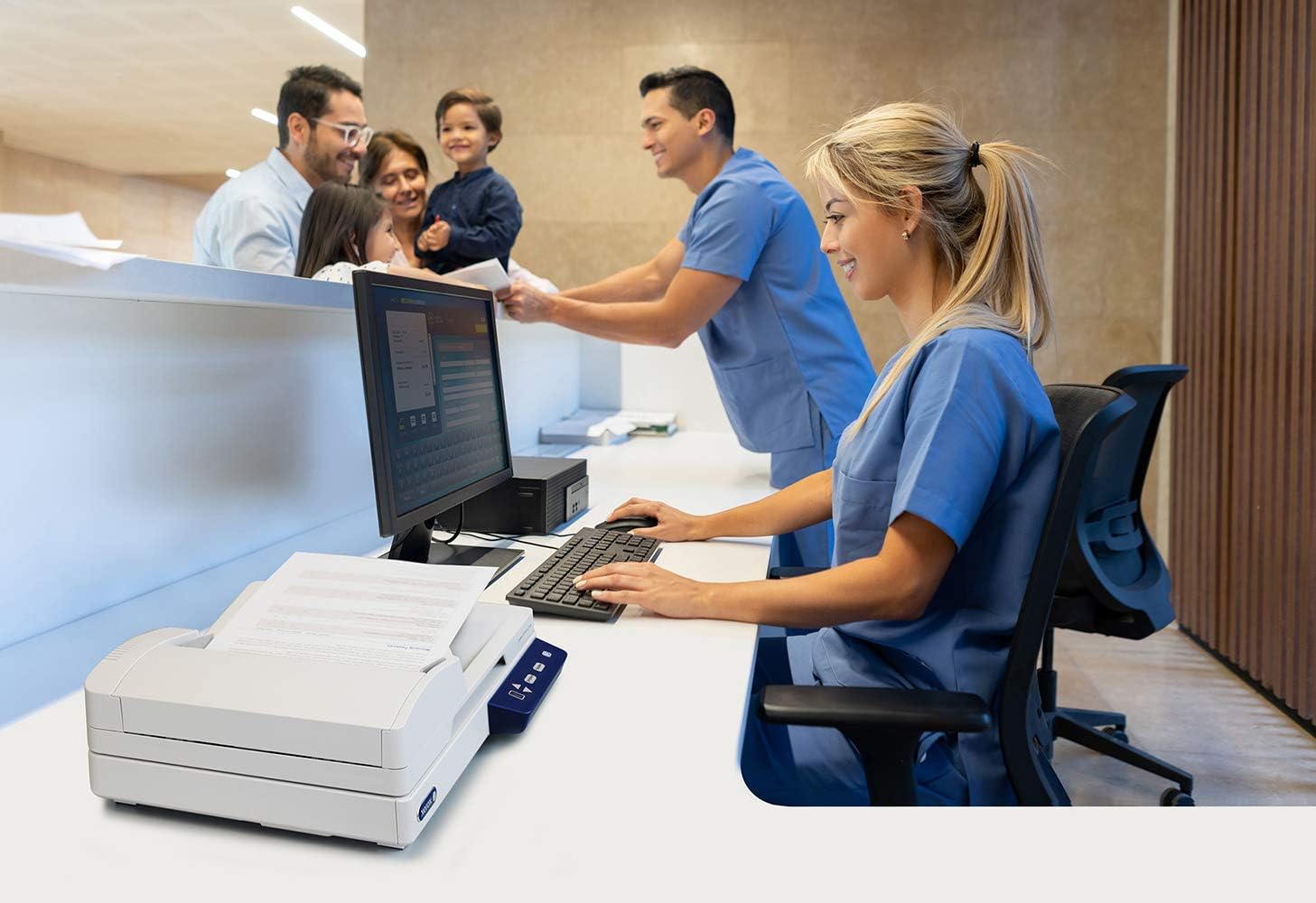 Xerox XD-COMBO Duplex Combo Flatbed Document Scanner for PC and Mac, Automatic Document Feeder (ADF)