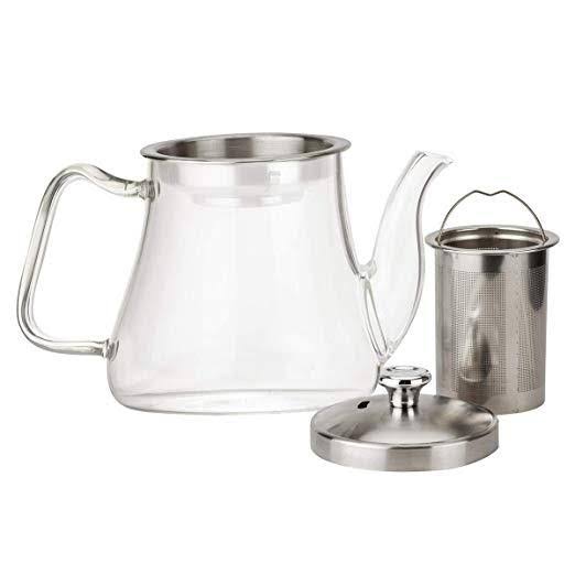 Radiance - Glass Tea Pot with Infuser for Loose Tea | 33oz/100ml
