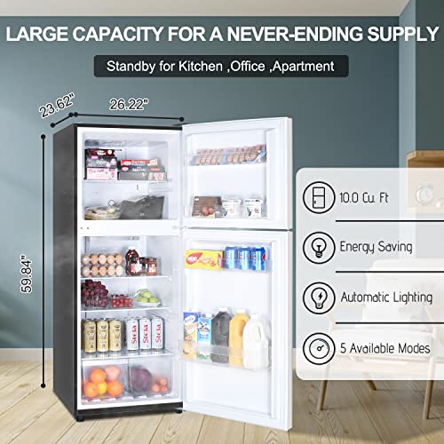 Frestec 2 Door Refrigerator with Freezer