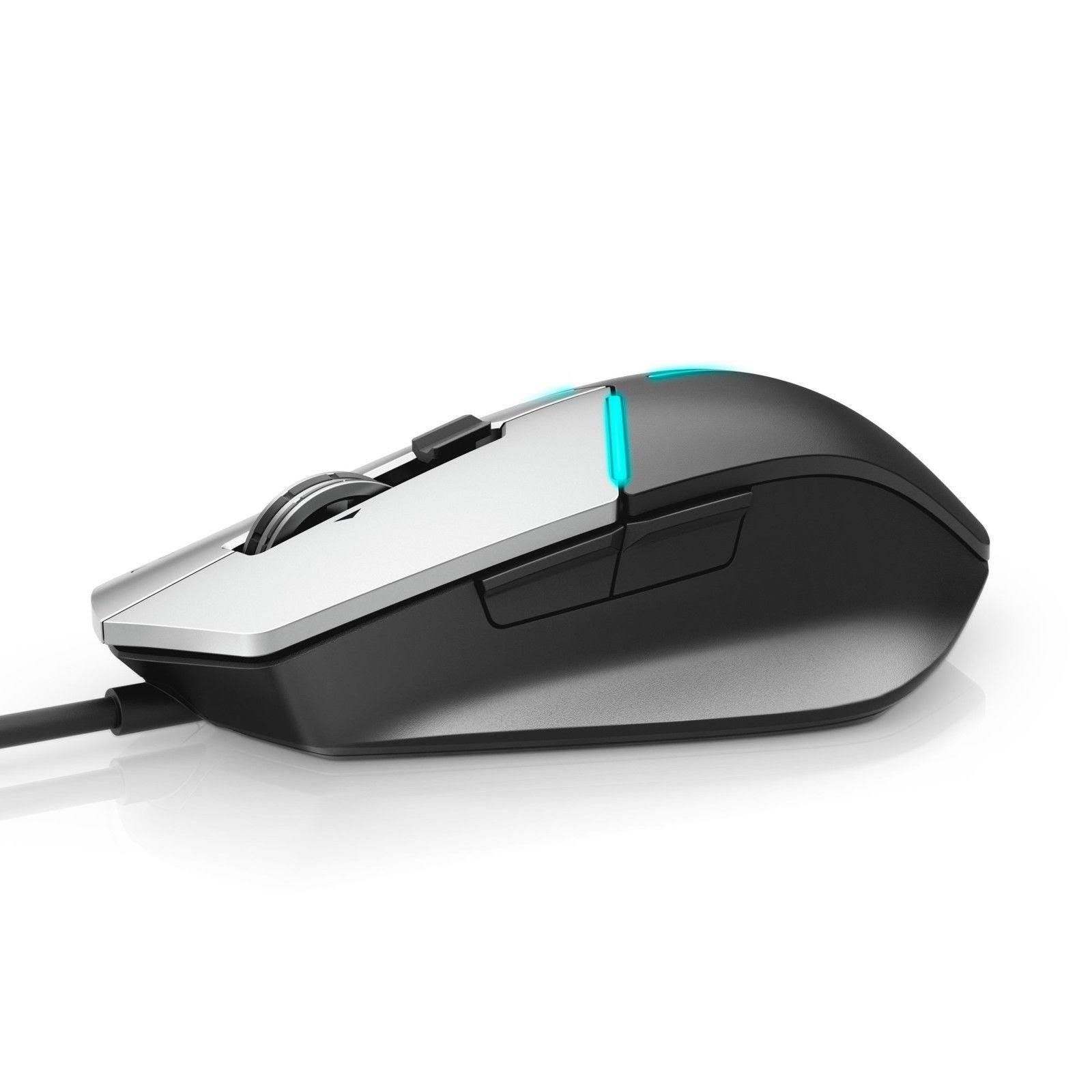 Alienware Advanced Gaming Mouse AW558 - USB Optical Mouse - Black/Silver