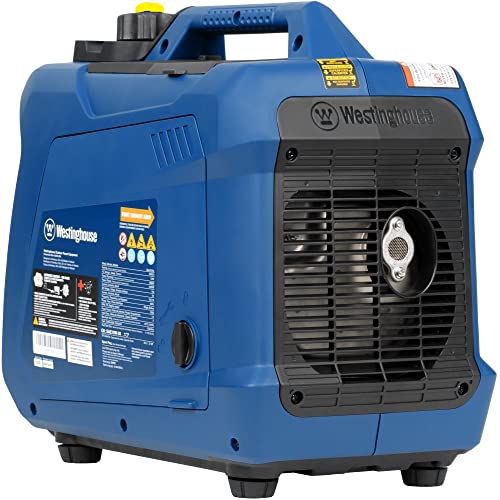 Westinghouse 2550 Peak Watt Super Quiet & Lightweight Portable Inverter Generator, RV Ready 30A Outlet, Gas and Propane Powered, CO Sensor, Parallel Capable, Long Run Time