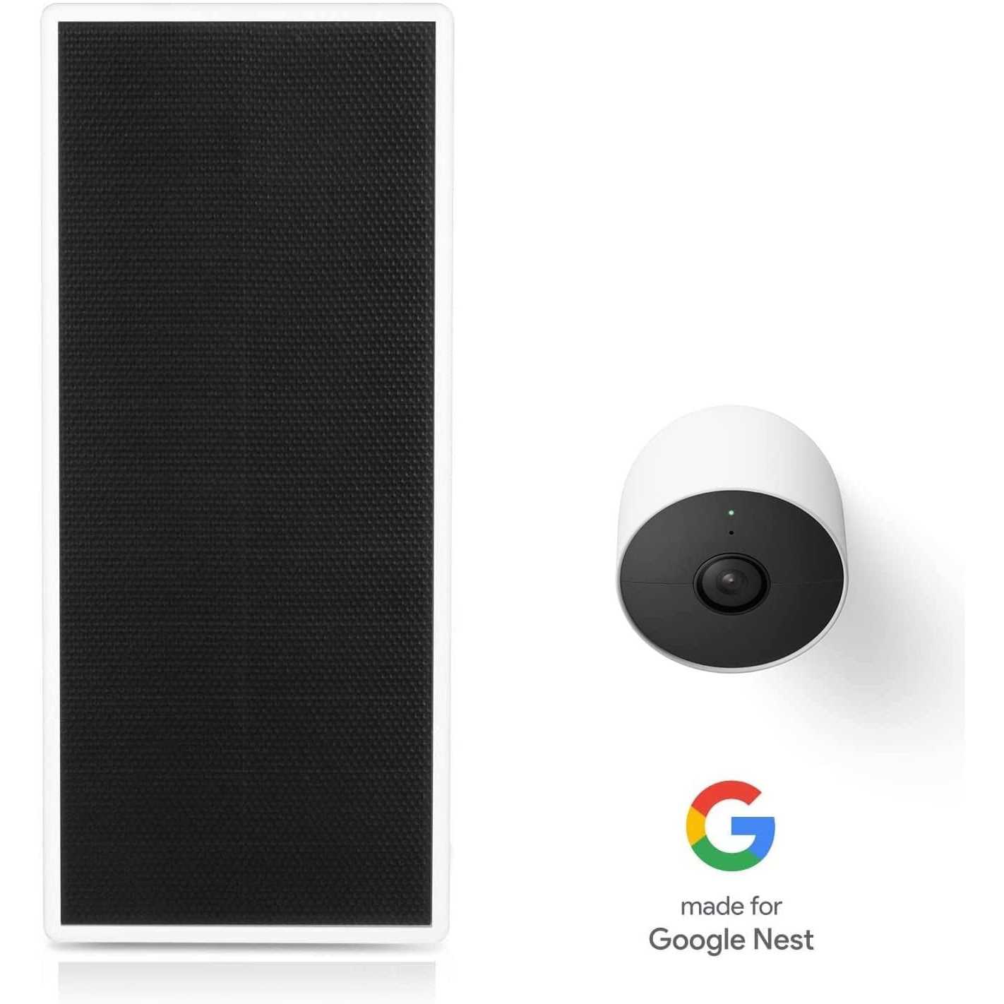 Wasserstein Premium Solar Panel for Google Nest Cam