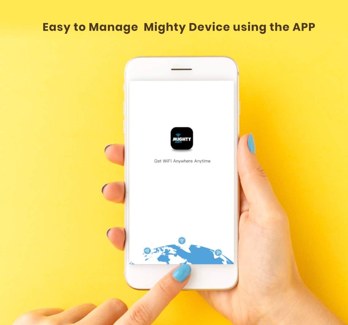 Mobile Wi-Fi Hotspot Device High Speed Wi-Fi Portable Router with US 30 GB & Global 3 GB Data 30 Days, No SIM-Card, Pocket, Free Roaming, Worldwide, Travel, Home