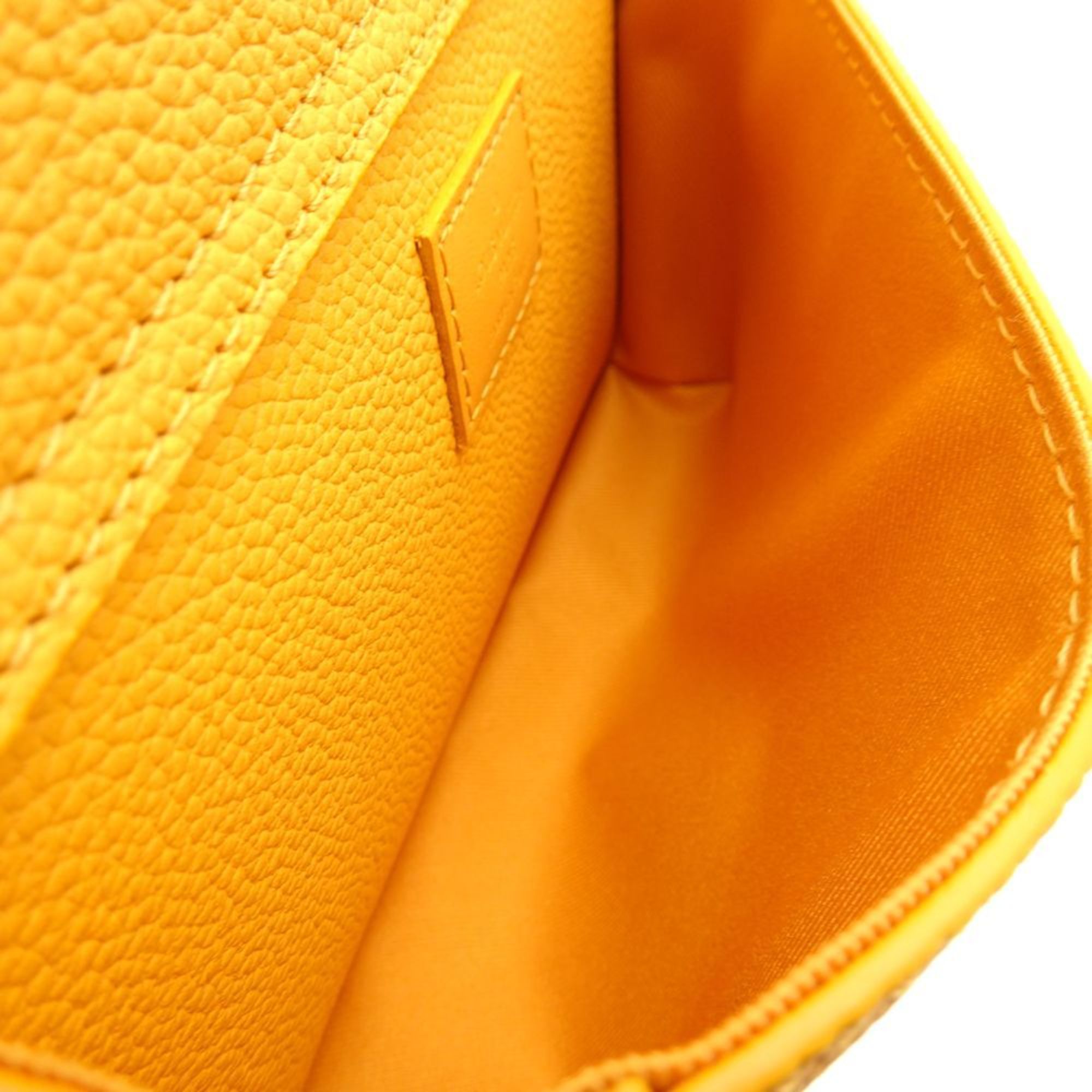 Pre-Owned LOUIS VUITTON Takeoff Sling M21419 Body Bag 2022 Fall/Winter New Saffron 151666 (Like New)