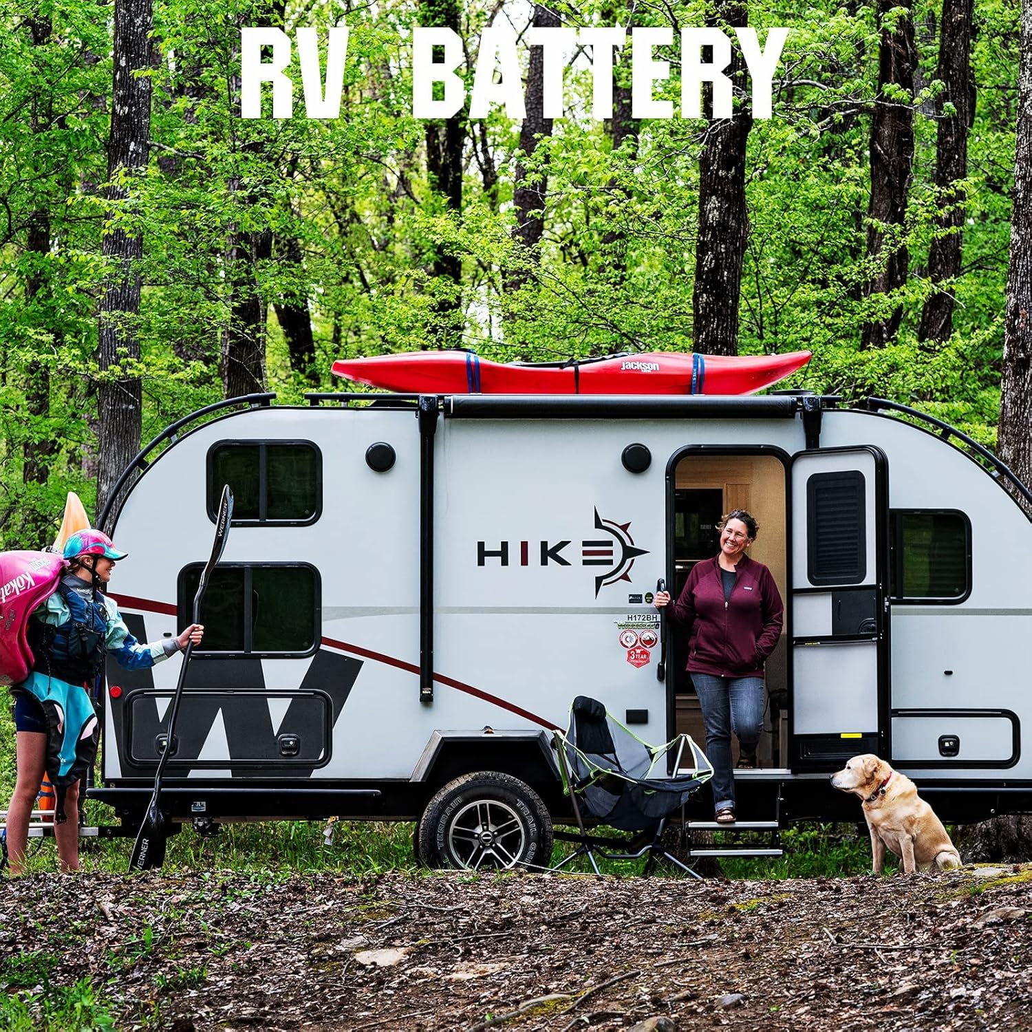 ECO-WORTHY 12V 100AH LiFePO4 3000+ Cycle Lithium Iron Phosphate fast charging Battery with BMS, Rechargeable battery for RV, Camping, Marine, Backup power, Solar Home Off-Grid System