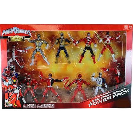 Power Rangers The Mega Collection Legendary Ranger Power Pack Action Figure Set