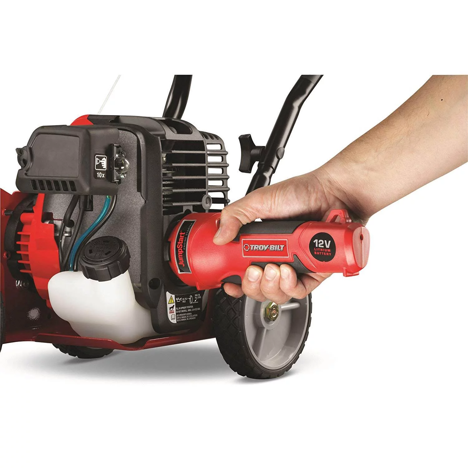 Troy-Bilt TB516 29cc 4 Cycle Gas Powered Wheeled Edger with 9 Inch Steel Blade