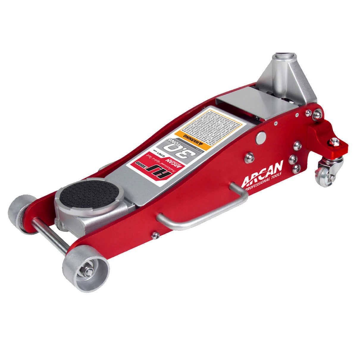 3 Ton Arcan Floor Jack Aluminum Steel Low Profile Quick Pump Lifting