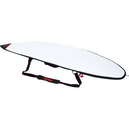 FCS Classic Fun Board Surfboard Bag Steel Blue/White 8&0x22